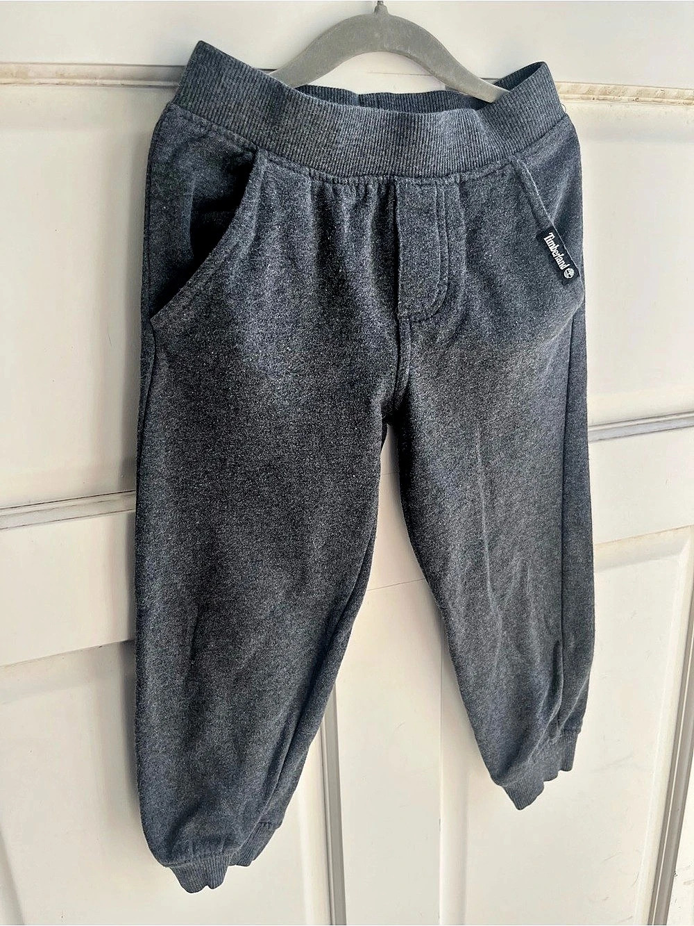 Timberland Boys Size 5 Gray Jogger Sweatpants